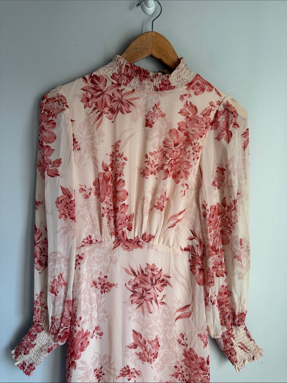 NEW Baltic Born Luciana Maxi Dress | Beige + Rose - Picture 5 of 9